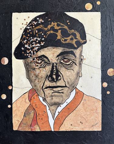 Original Men Mixed Media by Joyce Ann Burton-Sousa