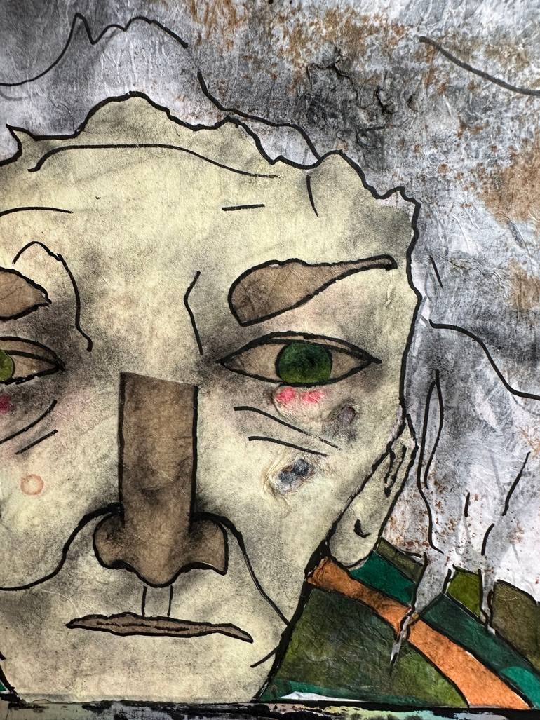 Original Conceptual Women Mixed Media by Joyce Ann Burton-Sousa