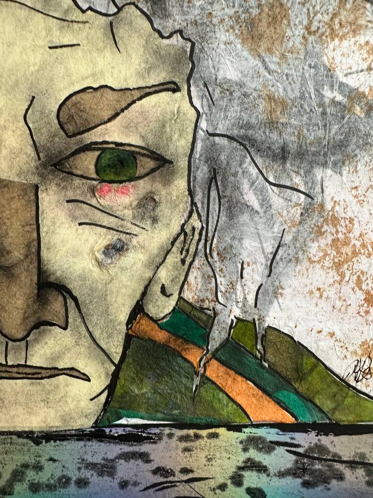 Original Conceptual Women Mixed Media by Joyce Ann Burton-Sousa