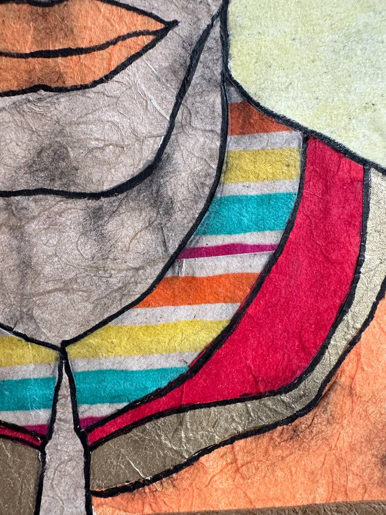 Original Conceptual Women Mixed Media by Joyce Ann Burton-Sousa