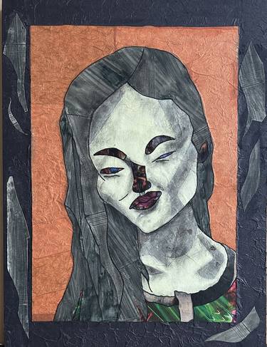 Original Conceptual Women Mixed Media by Joyce Ann Burton-Sousa