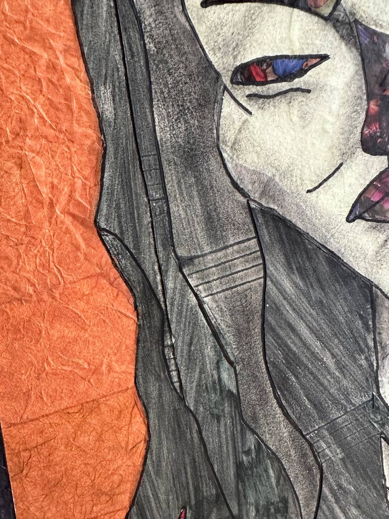 Original Conceptual Women Mixed Media by Joyce Ann Burton-Sousa