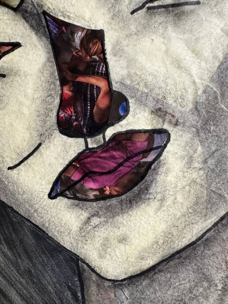 Original Conceptual Women Mixed Media by Joyce Ann Burton-Sousa