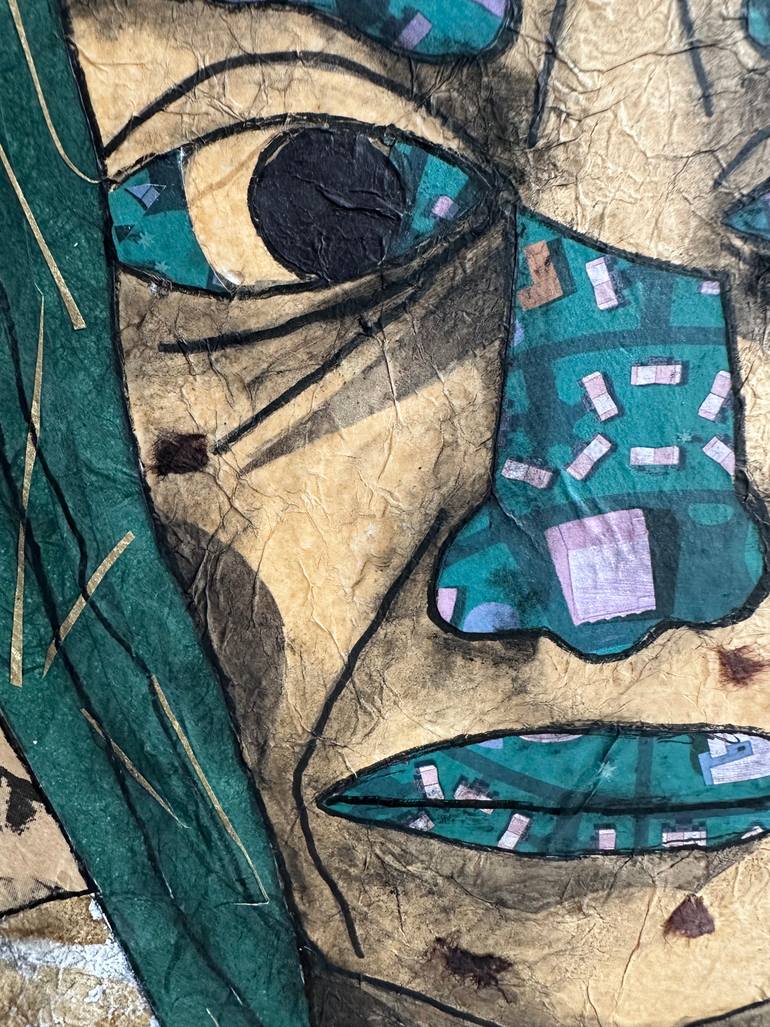 Original Conceptual Women Mixed Media by Joyce Ann Burton-Sousa