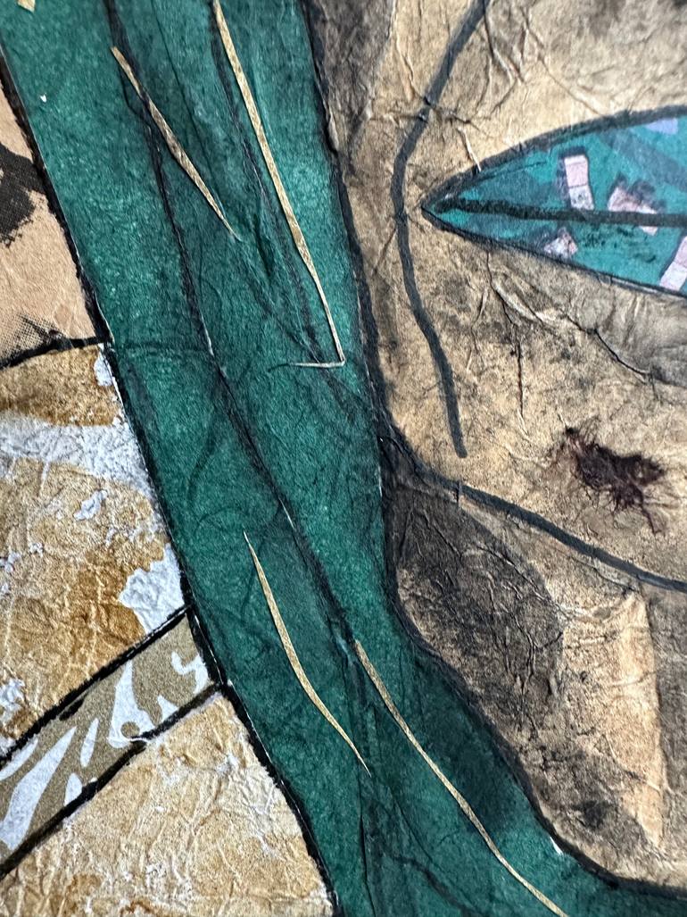 Original Conceptual Women Mixed Media by Joyce Ann Burton-Sousa