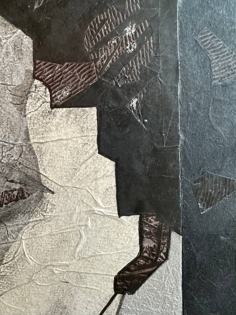 Original Conceptual Men Mixed Media by Joyce Ann Burton-Sousa