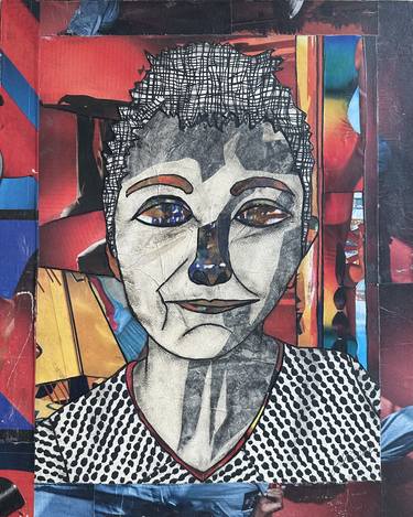 Original Conceptual Women Mixed Media by Joyce Ann Burton-Sousa