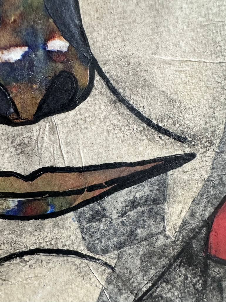 Original Conceptual Women Mixed Media by Joyce Ann Burton-Sousa