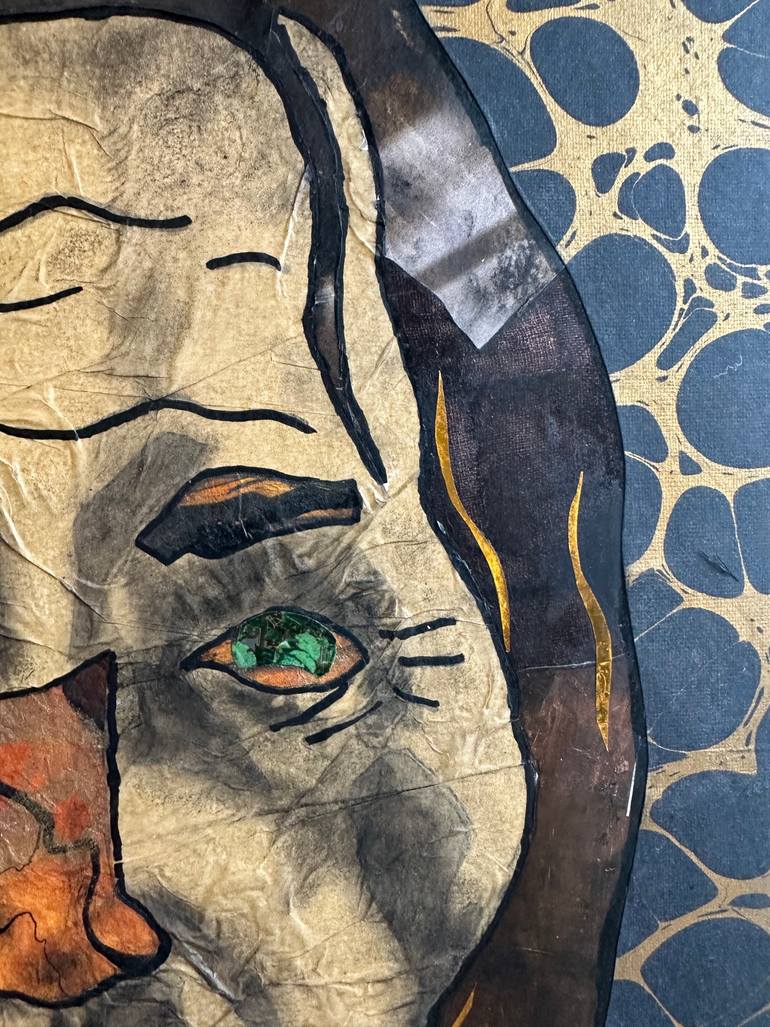 Original Conceptual Women Mixed Media by Joyce Ann Burton-Sousa