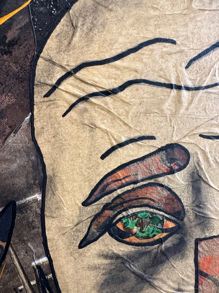 Original Conceptual Women Mixed Media by Joyce Ann Burton-Sousa