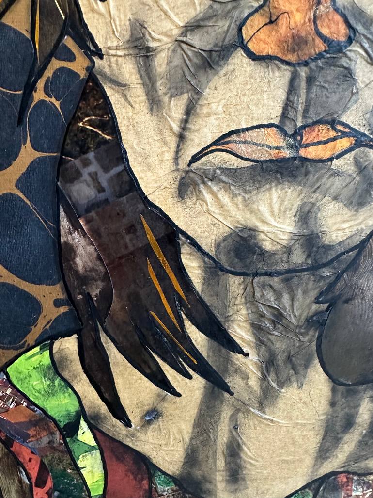 Original Conceptual Women Mixed Media by Joyce Ann Burton-Sousa