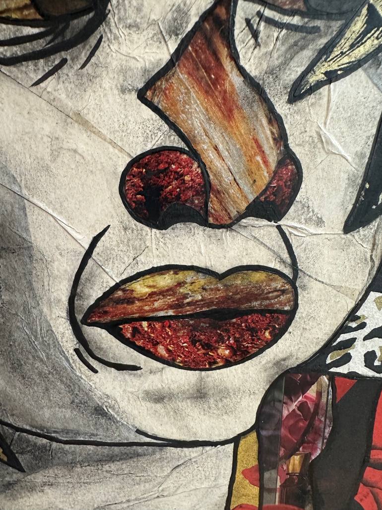 Original Conceptual Women Mixed Media by Joyce Ann Burton-Sousa