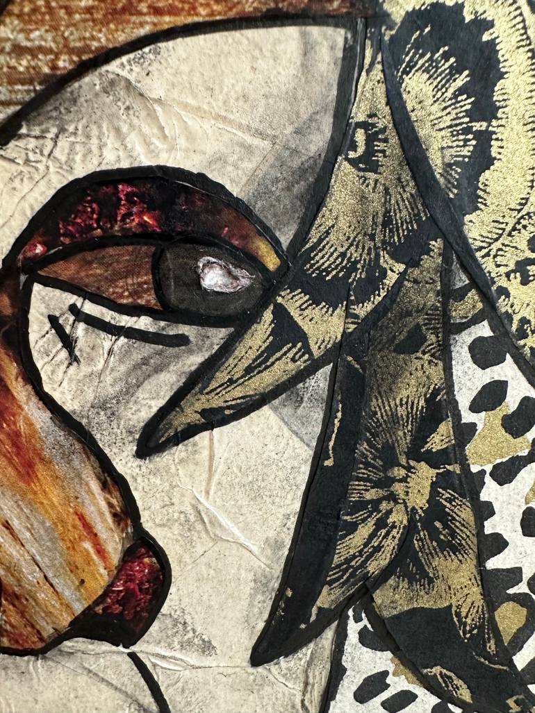 Original Conceptual Women Mixed Media by Joyce Ann Burton-Sousa