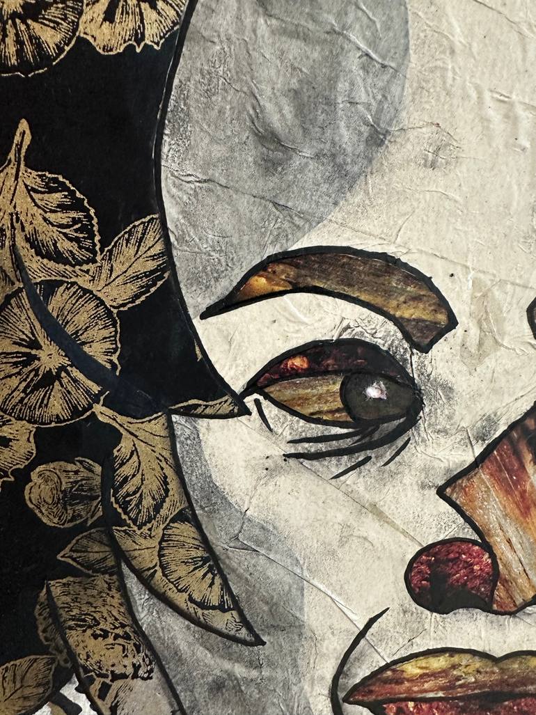 Original Conceptual Women Mixed Media by Joyce Ann Burton-Sousa