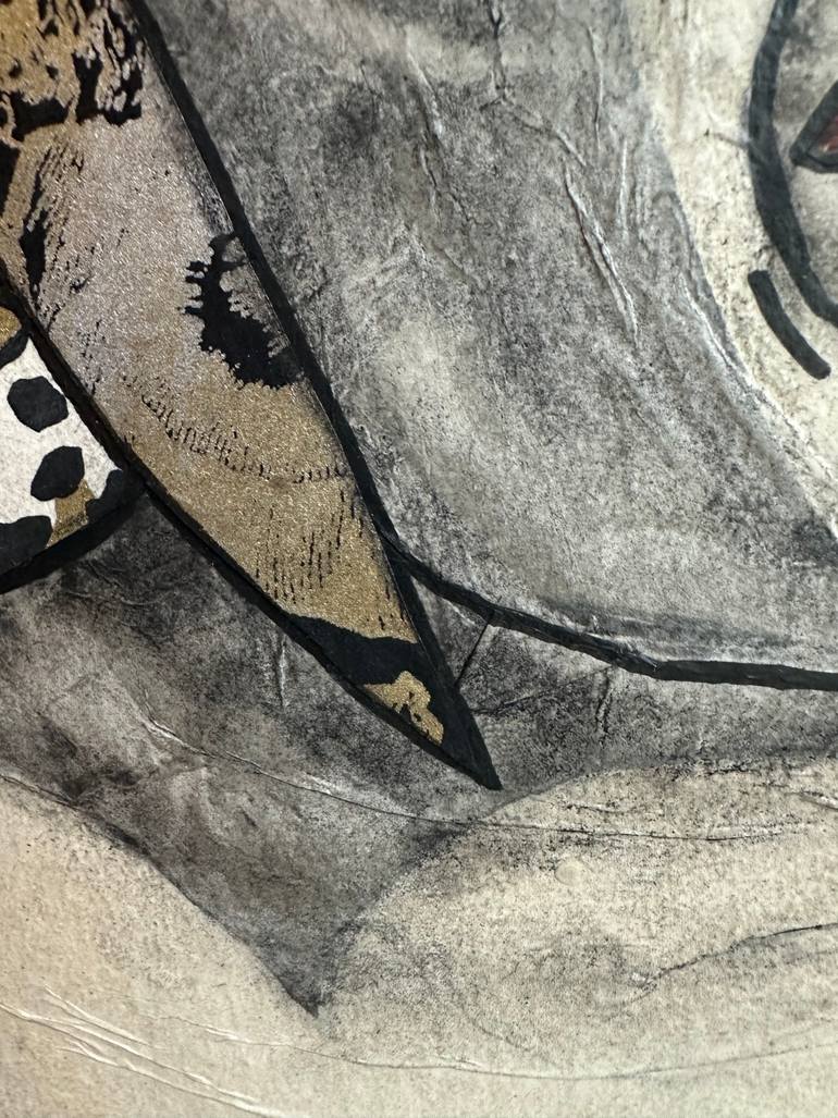 Original Conceptual Women Mixed Media by Joyce Ann Burton-Sousa