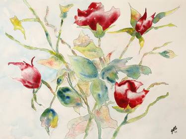 Original Expressionism Nature Paintings by Joyce Ann Burton-Sousa