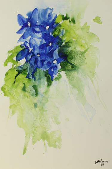 Print of Conceptual Floral Paintings by Joyce Ann Burton-Sousa