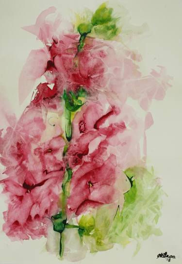 Original Conceptual Floral Paintings by Joyce Ann Burton-Sousa