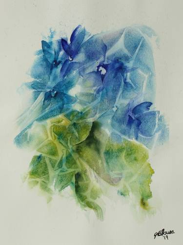 Original Conceptual Floral Paintings by Joyce Ann Burton-Sousa