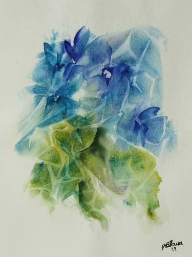 Print of Conceptual Floral Paintings by Joyce Ann Burton-Sousa