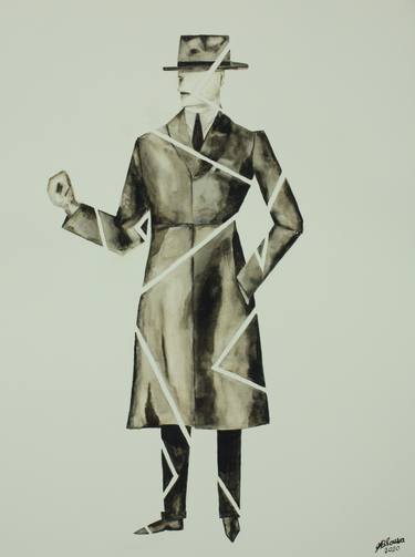 Print of Conceptual Men Paintings by Joyce Ann Burton-Sousa