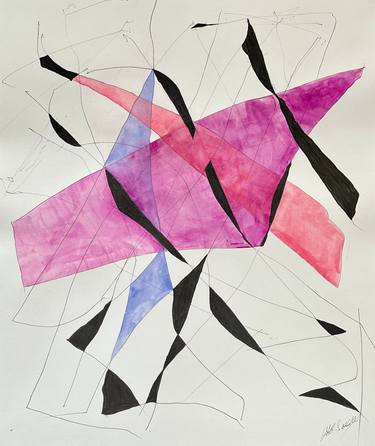 Original Geometric Paintings by Joyce Ann Burton-Sousa