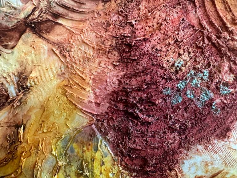 Original Abstract Expressionism Abstract Painting by Joyce Ann Burton-Sousa
