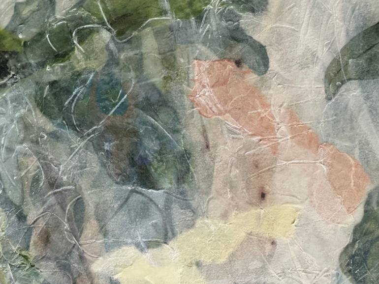 Original Abstract Expressionism Floral Painting by Joyce Ann Burton-Sousa