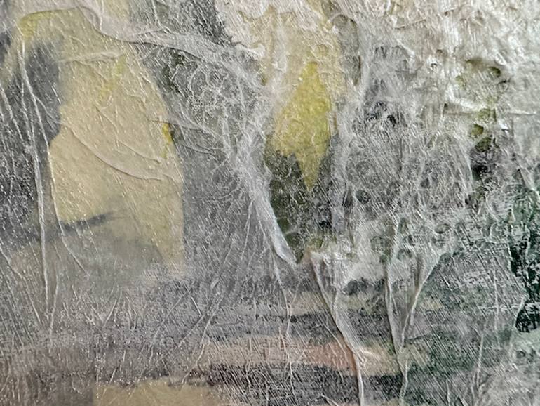 Original Abstract Expressionism Abstract Mixed Media by Joyce Ann Burton-Sousa