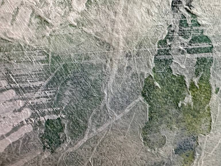 Original Abstract Expressionism Abstract Mixed Media by Joyce Ann Burton-Sousa