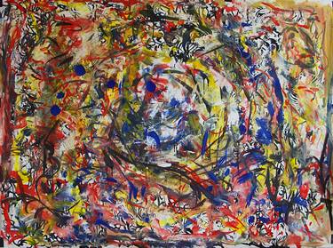 Original Abstract Expressionism Performing Arts Paintings by Jakub Kreft