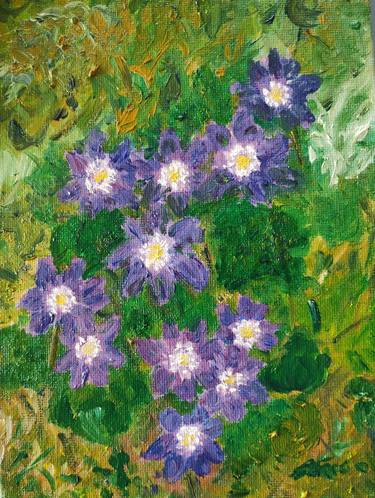 Original Impressionism Floral Paintings by Natalia Bobrova