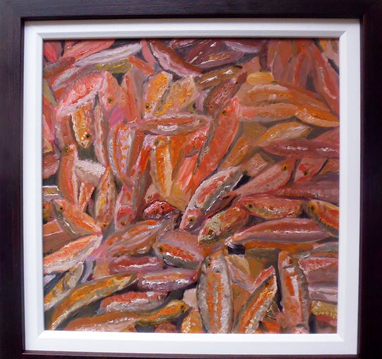 Original Fish Painting by Natalia Bobrova