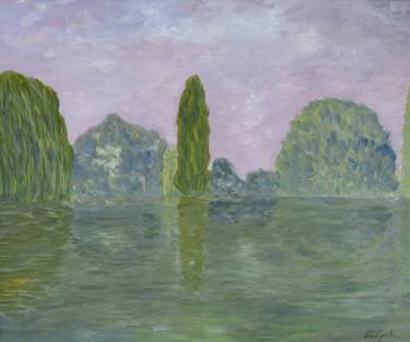 Print of Impressionism Water Paintings by Natalia Bobrova
