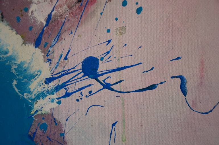 Original Abstract Floral Painting by Ihor Melnyk
