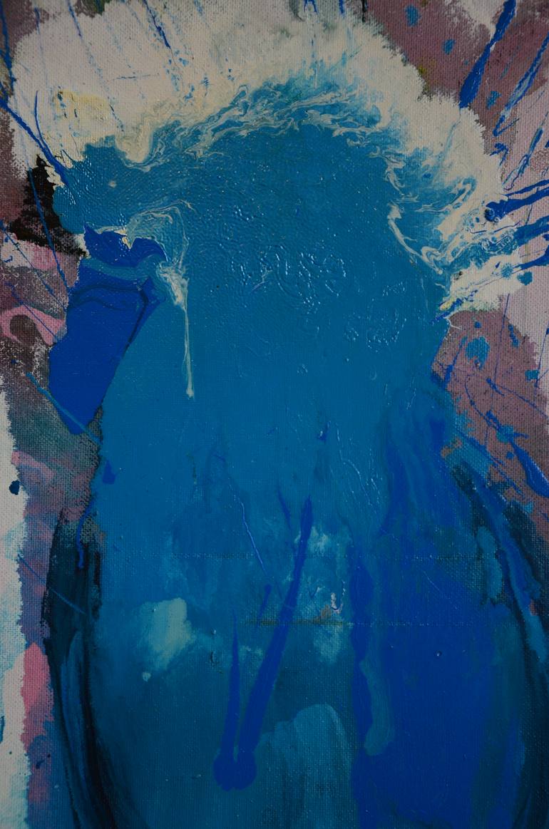 Original Abstract Floral Painting by Ihor Melnyk