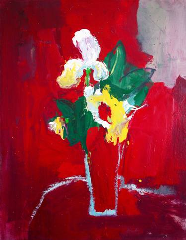 Original Expressionism Floral Paintings by Ihor Melnyk