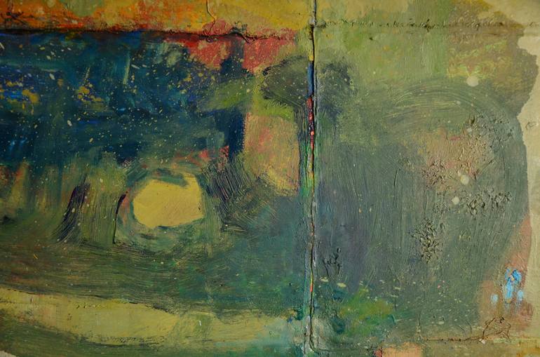 Original Abstract Expressionism Abstract Painting by Ihor Melnyk