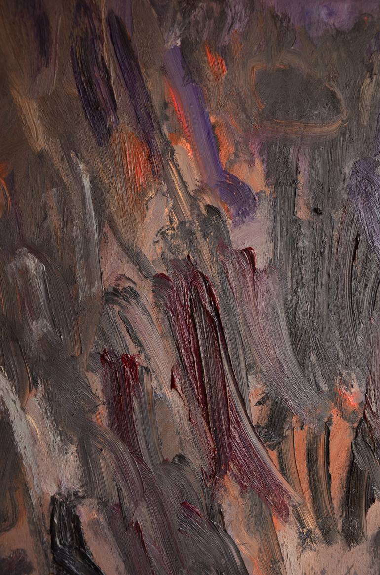 Original Abstract Expressionism Abstract Painting by Ihor Melnyk