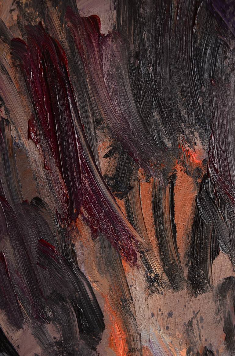 Original Abstract Expressionism Abstract Painting by Ihor Melnyk