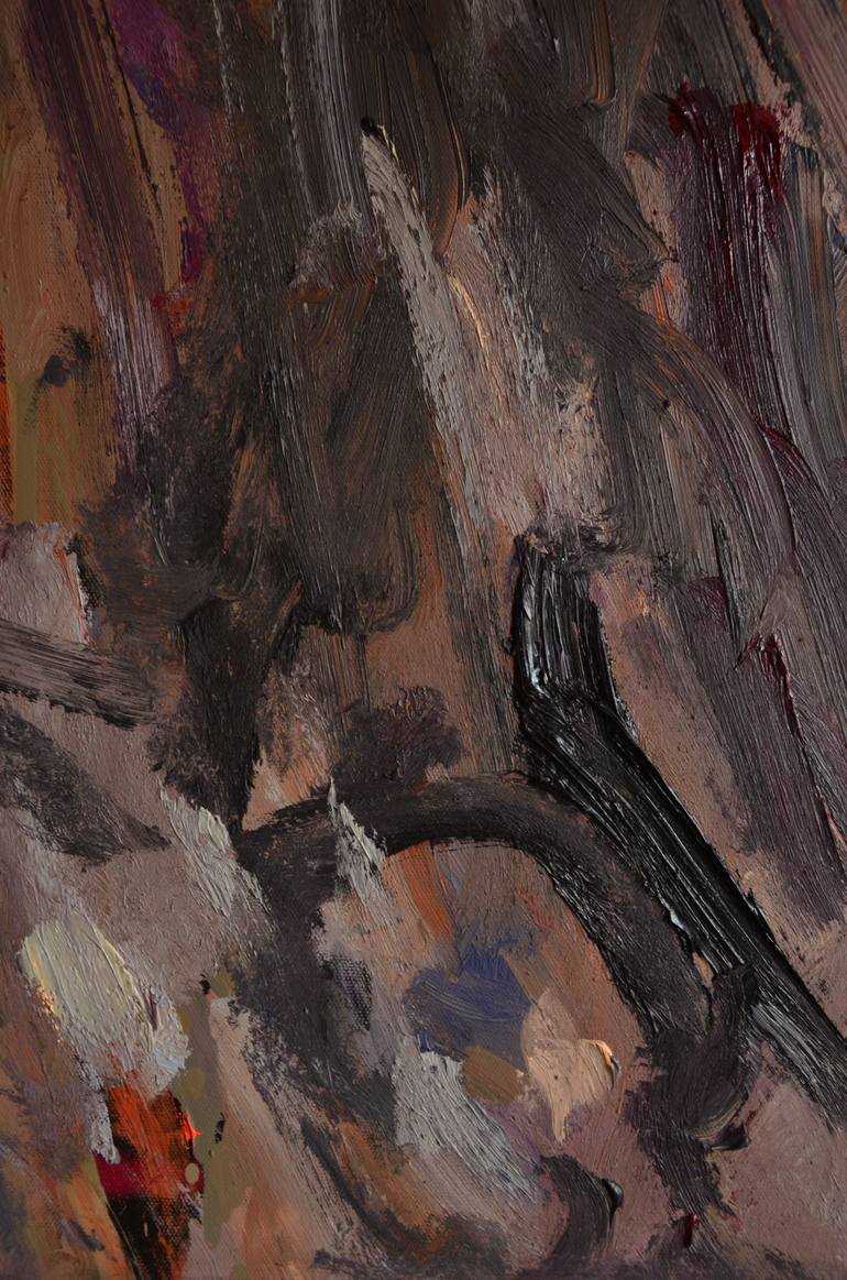 Original Abstract Expressionism Abstract Painting by Ihor Melnyk