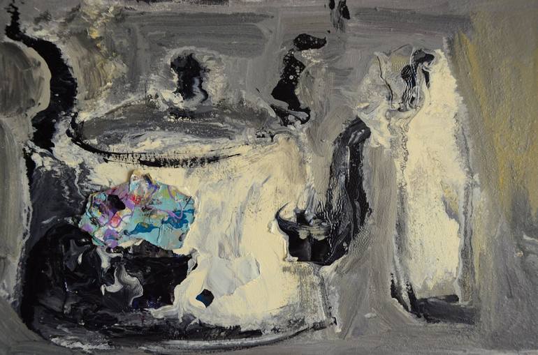 Original Abstract Still Life Painting by Ihor Melnyk