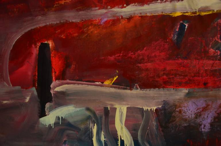 Original Abstract Expressionism Abstract Painting by Ihor Melnyk