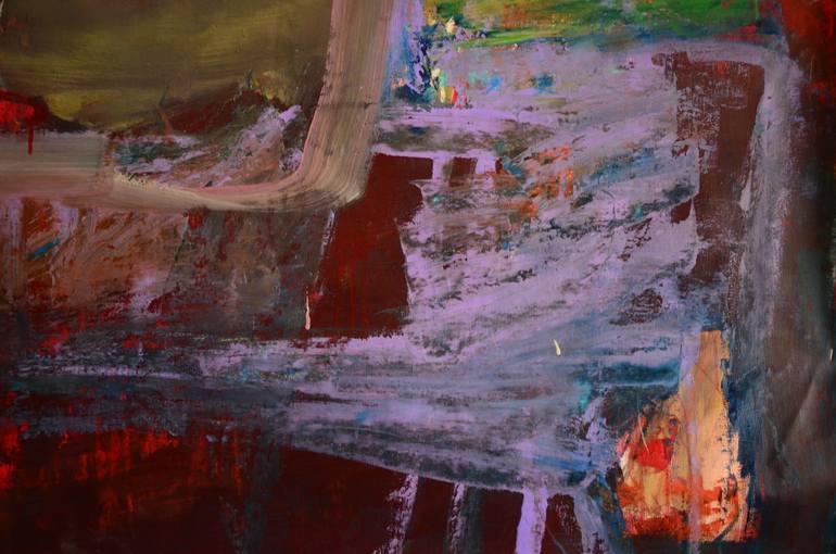 Original Abstract Expressionism Abstract Painting by Ihor Melnyk