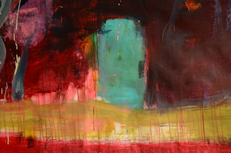 Original Abstract Expressionism Abstract Painting by Ihor Melnyk