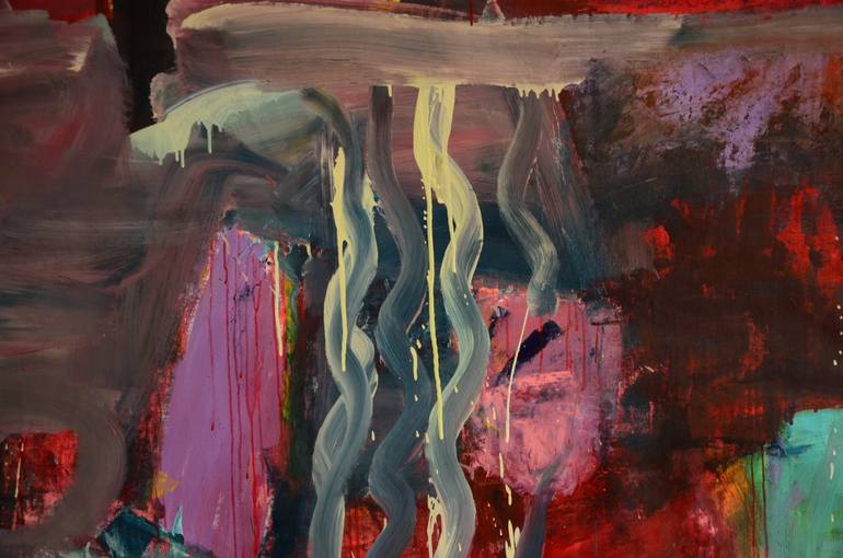 Original Abstract Expressionism Abstract Painting by Ihor Melnyk
