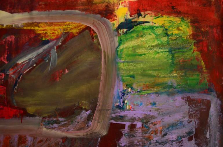 Original Abstract Expressionism Abstract Painting by Ihor Melnyk