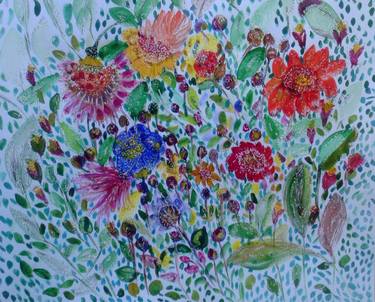 Print of Fine Art Botanic Drawings by Mona Eldeeb
