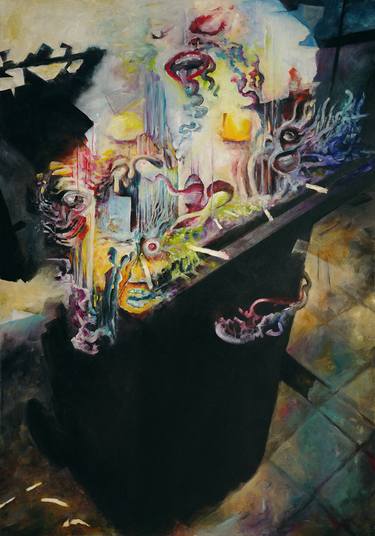Print of Abstract Fantasy Paintings by Vladimir Savic