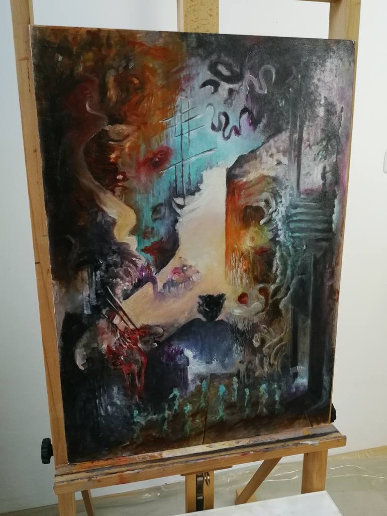 Original Abstract Other Painting by Vladimir Savic